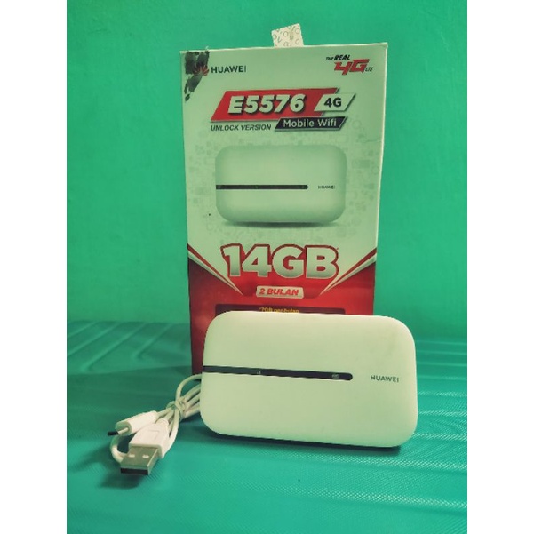 Jual Modem Mifi Huawei E5576 4G LTE Unlock [Bekas Pakai] | Shopee Indonesia