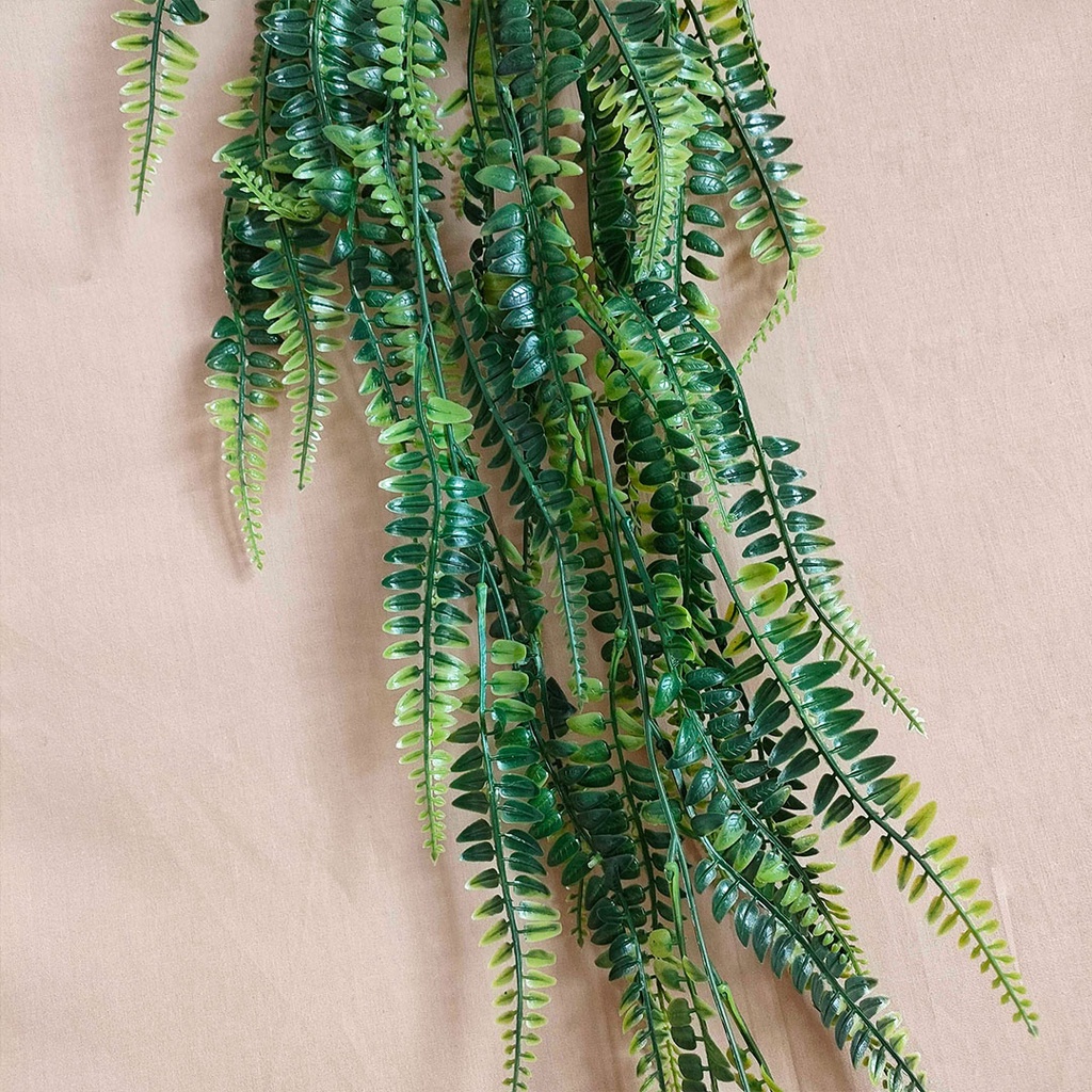 Bunga Daun Gantung Large Eagle-fern Garland Hanging Leaf Bunga Plastik Bunga Rambat Sintesis Hias Tanaman Bunga Palsu Dekorasi Pajangan Rumah