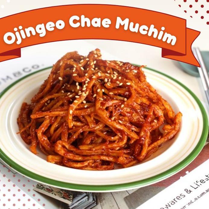 

Trendy Ojingeo Chae Muchim 100g Kimchi cumi kering Juhi Pedas Manis Makanan Korea Korean Food Kfood Kimchi Korea Halal Import Korea Cumi Asin Kimchi Heaven ✓