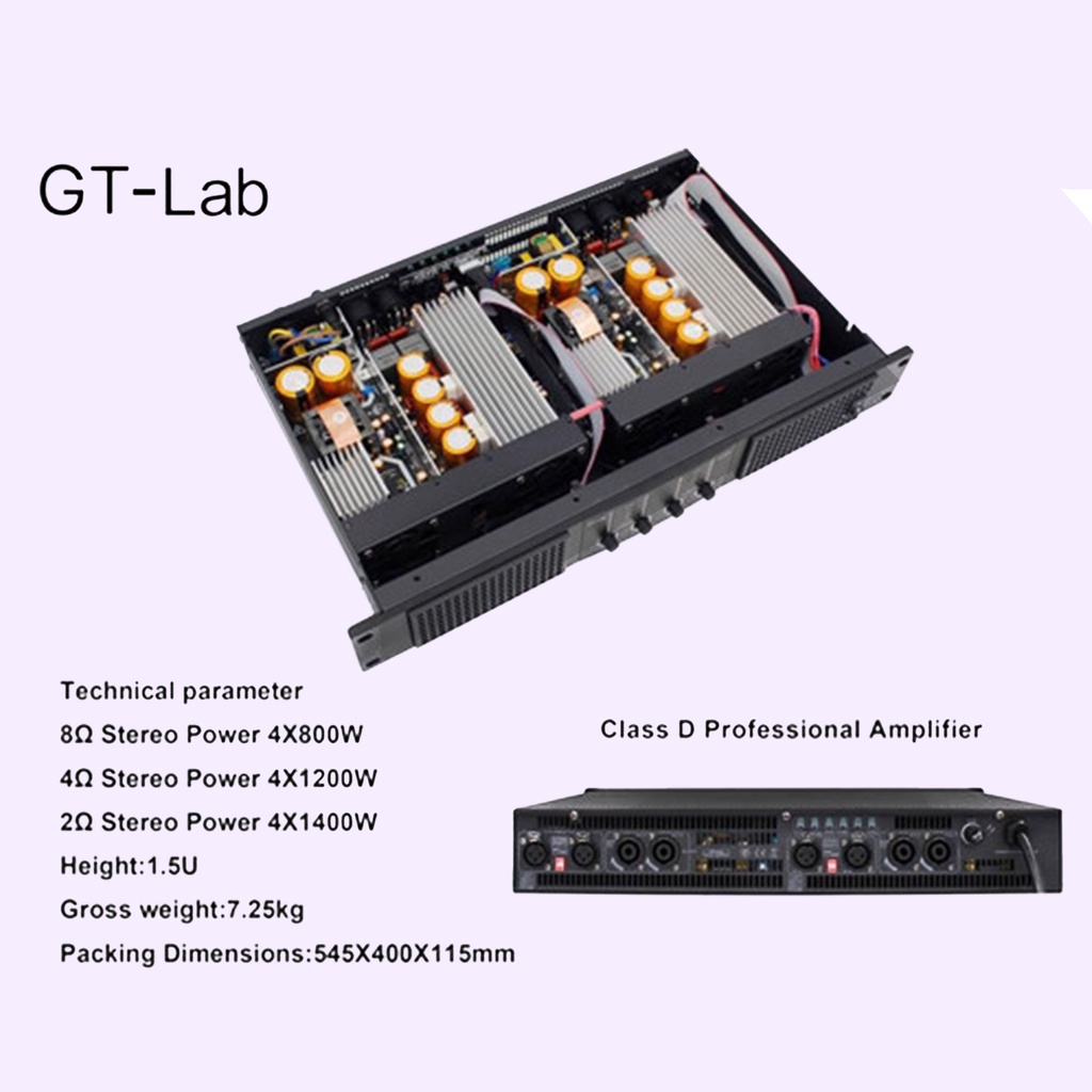 Power Gt-Lab SC 4800 (4channel)