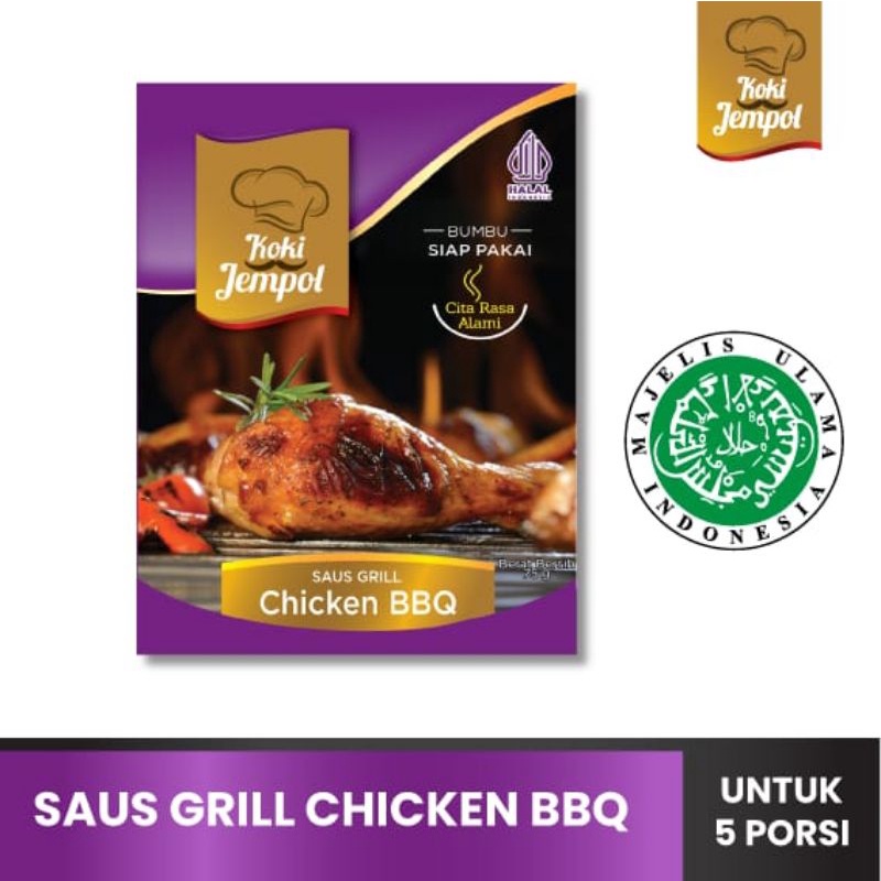 

Koki Jempol Saus Grill Chicken Barbeque Marinasi