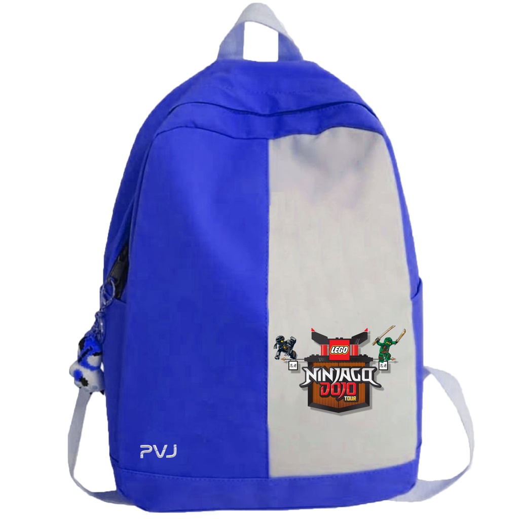 PVJ - Ransel Sekolah Anak Laki-laki Motif Lego Ninjago