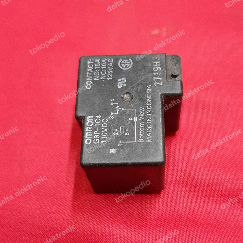 Relay songle kodok bemo T 110 VDC 110V DC relai