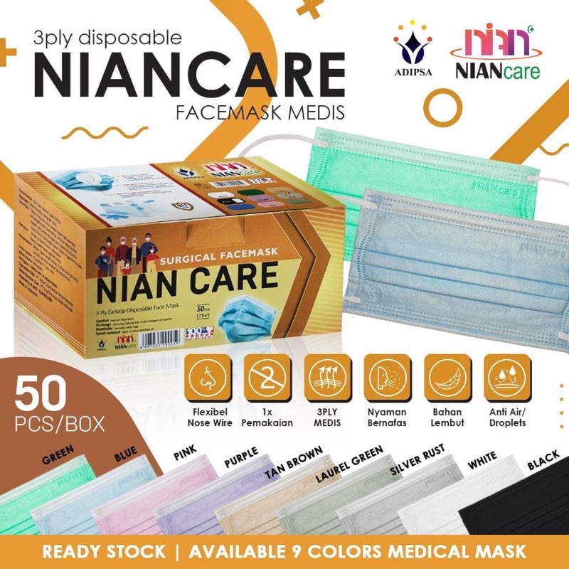 Nian Care earloop duckbill KN95 adult kids