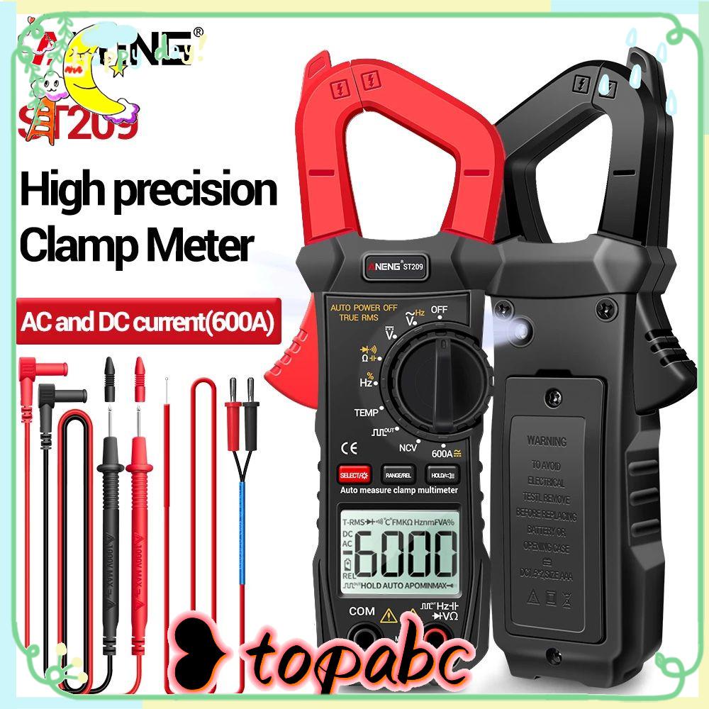 Top Digital Clamp Meter ANENG ST209 Data Show True RMS Voltmeter