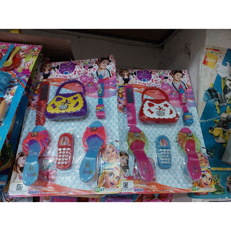 Mainan Anak Sandal Tas set BS03