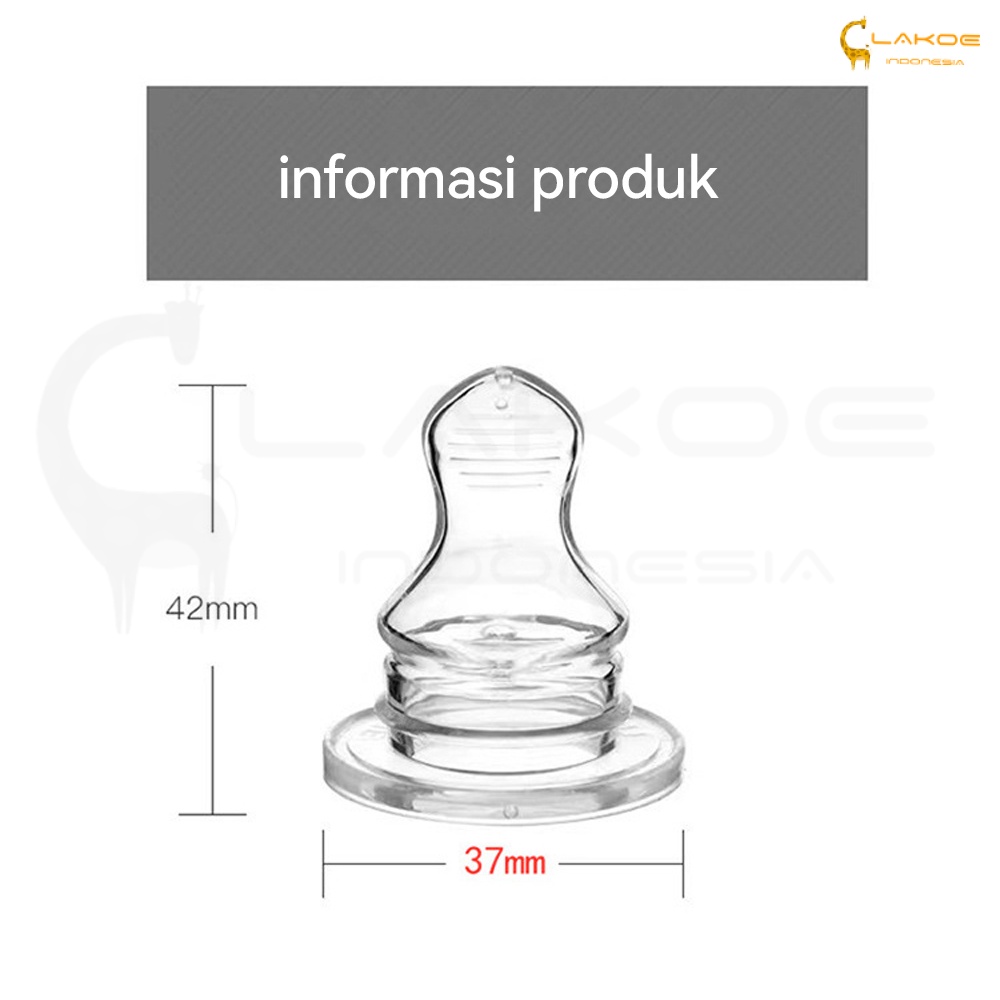 Dot Bayi silikon slim neck nipple dot bayi
