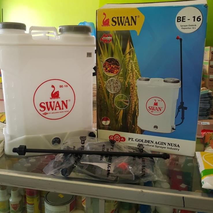 Terbaru SPRAYER ALAT SEMPROT HAMA ELEKTRIK SWAN BE 16