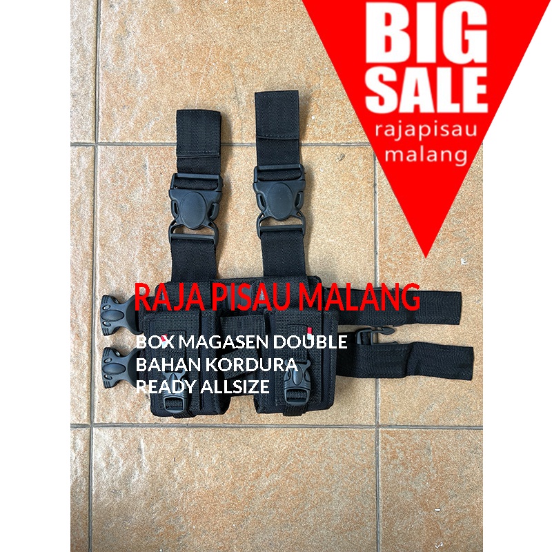 BOX MAGAZEN HITAM / BOX MAGASEN JATAH TNI / TAS MAGAZEN