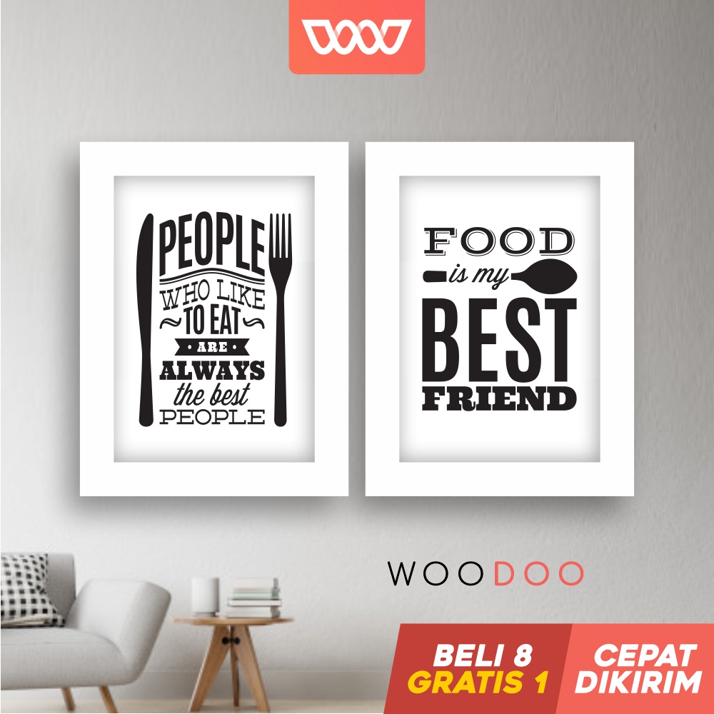 Jual Woodoo Hiasan Dinding Kamar Poster Kayu Alphabet Huruf Angka Pajangan Rumah Wall Decor