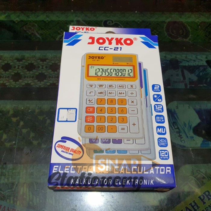 

TERUJI Kalkulator cc 21 joyko