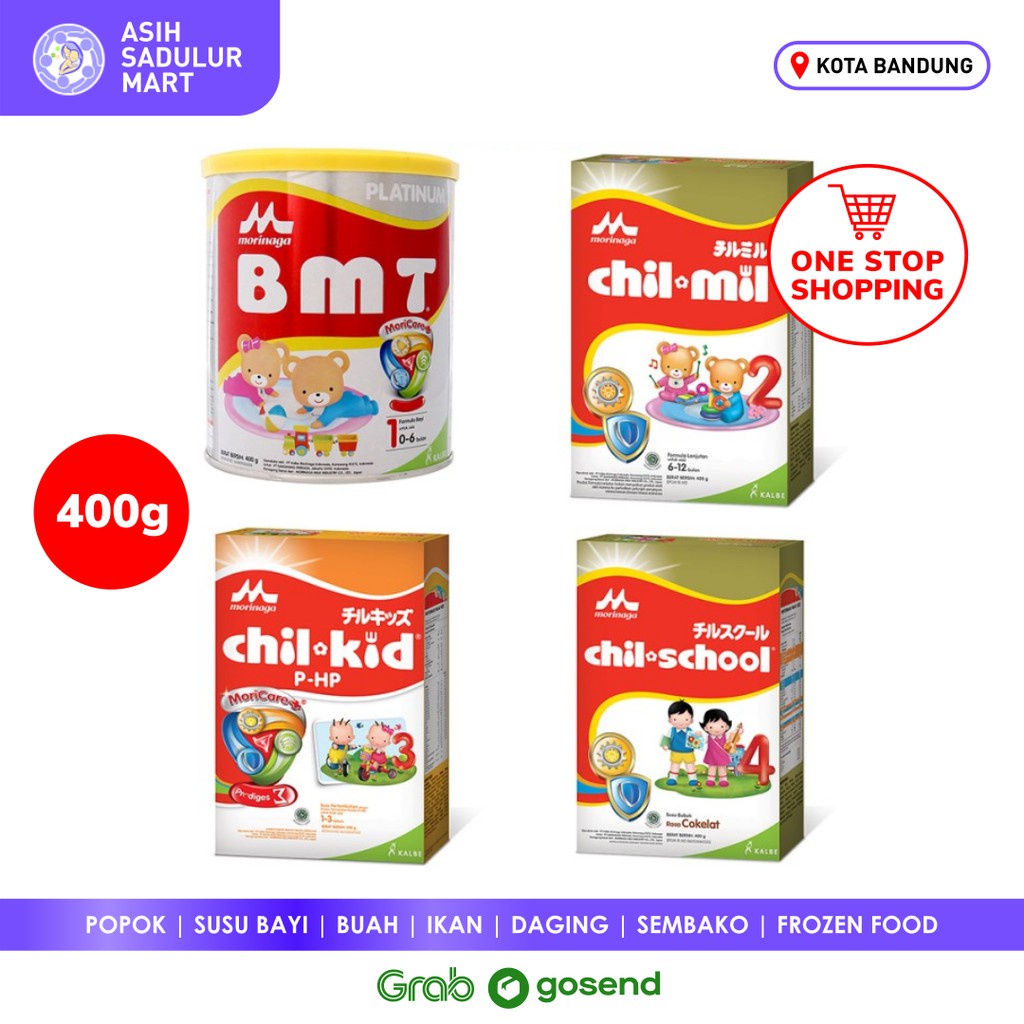 BMT Chil Mil Chil Kid Chil School 400gr Susu Bubuk Powder Formula