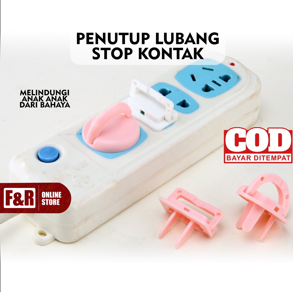 Pengaman Stop Kontak Pelindung Bayi Penutup Colokan Listrik Tutup Stop Kontak Socket Cover Electrical Safety 2 Kaki dan 3 Kaki