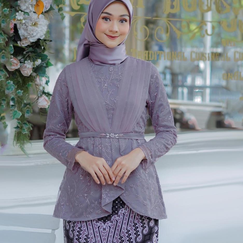 Murah Meriah WOU BATIK - Batik Couple Kebaya Modern Devinta Kebaya Wisuda Kebaya Couple Lamaran Keba