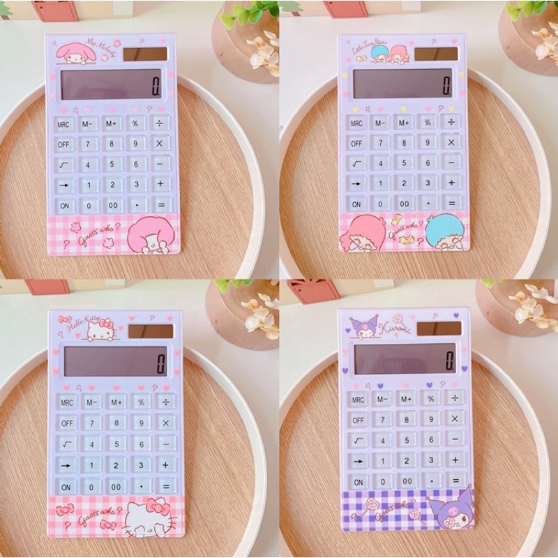 

Kalkulator Sanrio Cinnamorol Kuromi Melody Hellokitty 12Digit