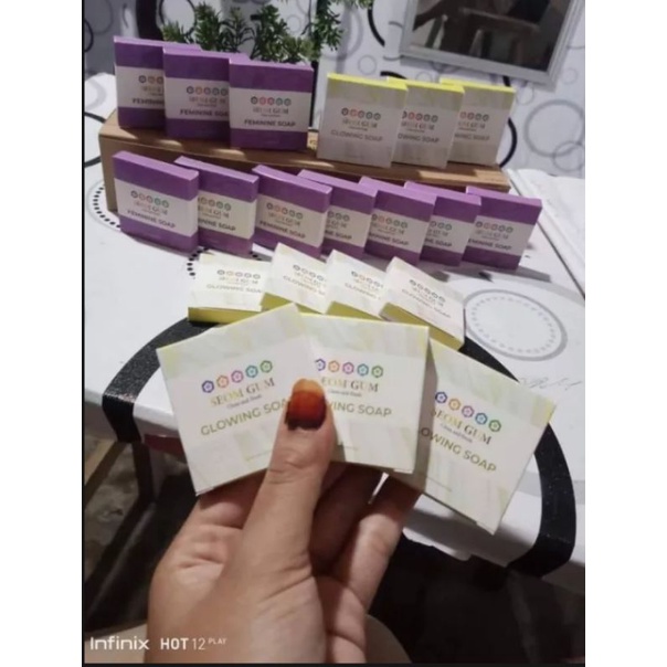 [PROMO]Skincare/sabun glowing/Feminine soap/sabun pembersih/sabun muka/sabun kewanitaan/SEOM GUM 100