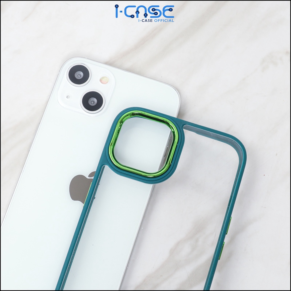 Clear Acrylic Plating Full Cover Case For iPhone 14 Plus Pro Max