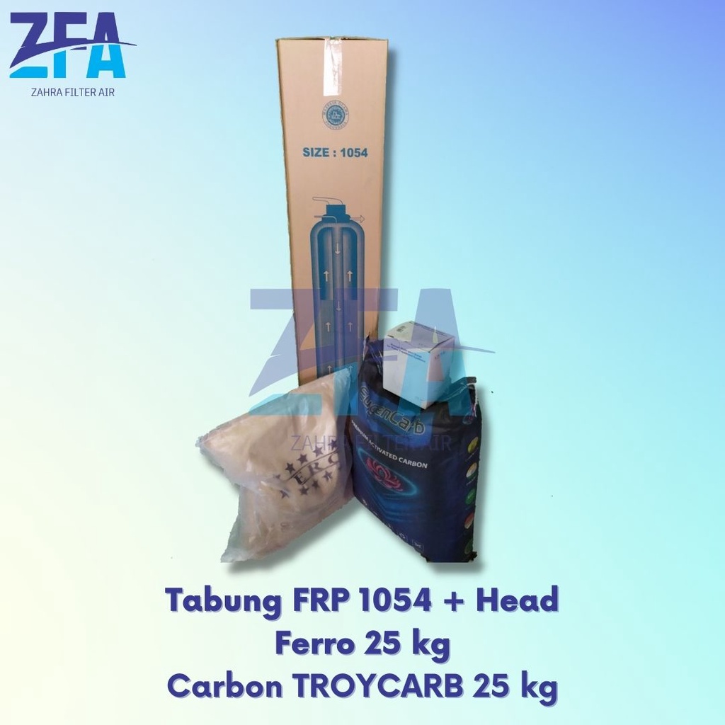 Paket MEDIA Filter Air + 1 TABUNG, Sumur Bor ,PDAM