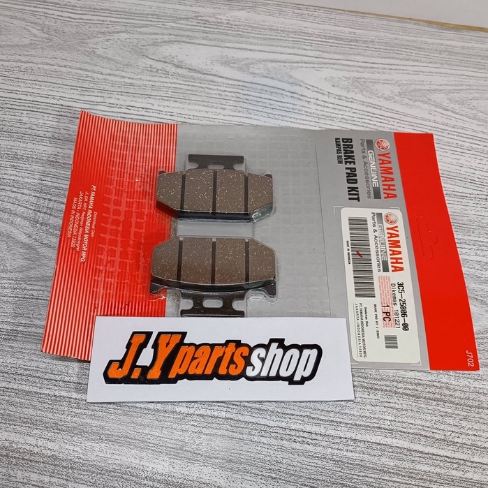 KAMPAS REM DISK PAD BELAKANG YAMAHA WR 155 ORIGINAL YGP 3C5-25806-00