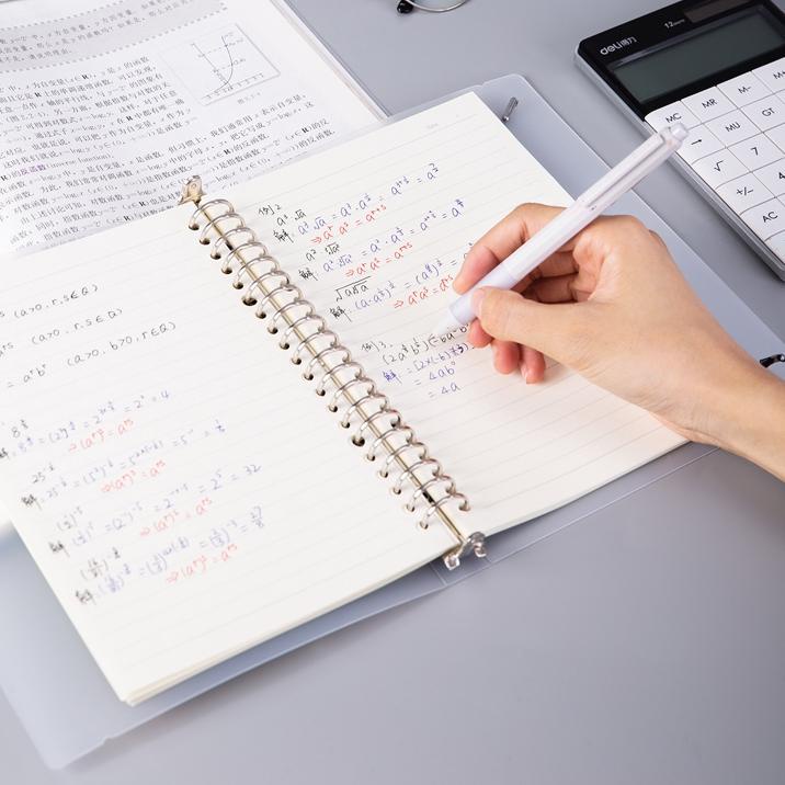 

¤¤» Deli Loose-Leaf Buku Notebook spiral A5 60 lembar HA560