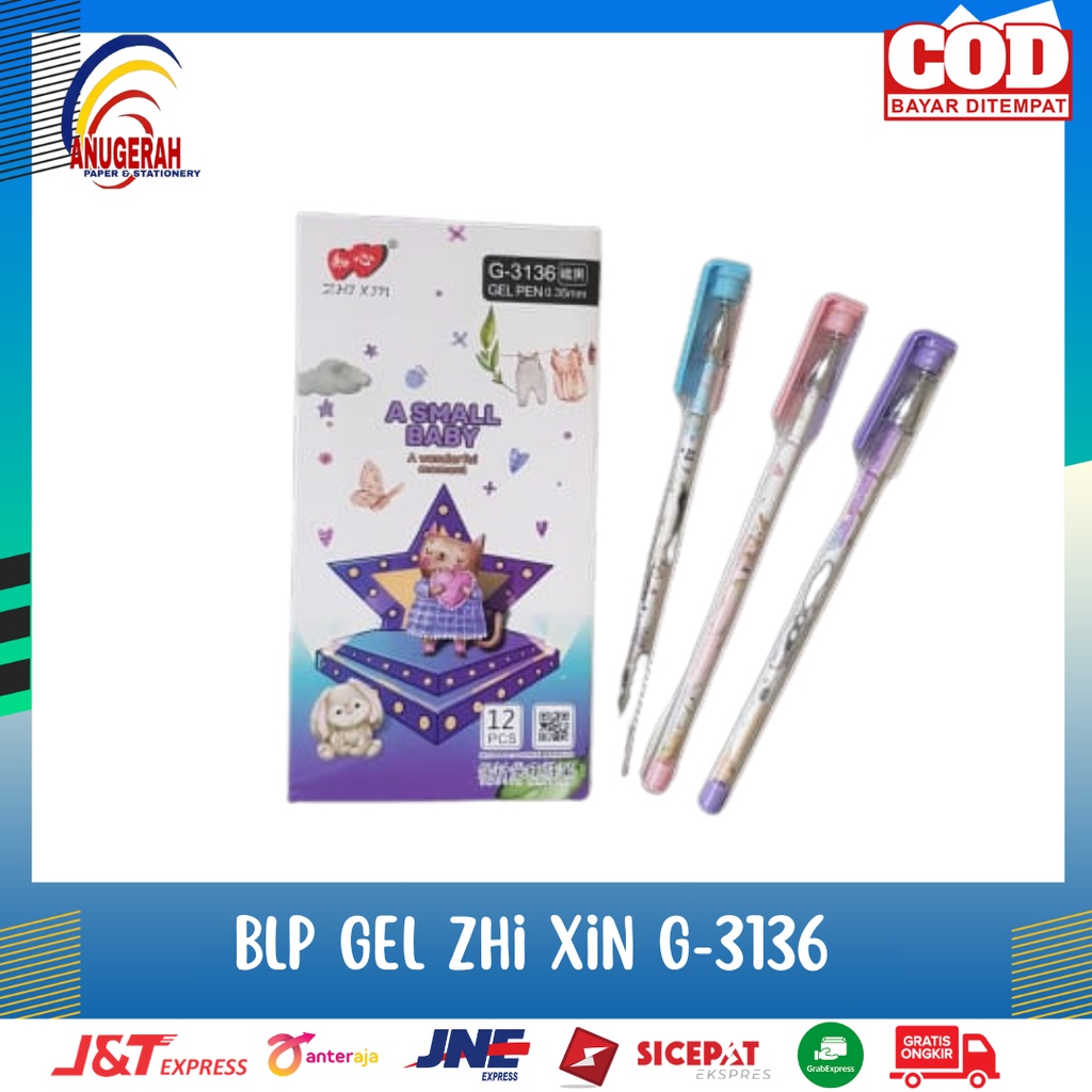 

BOLPOIN GEL PEN ZHI XIN G-3136(LSN)