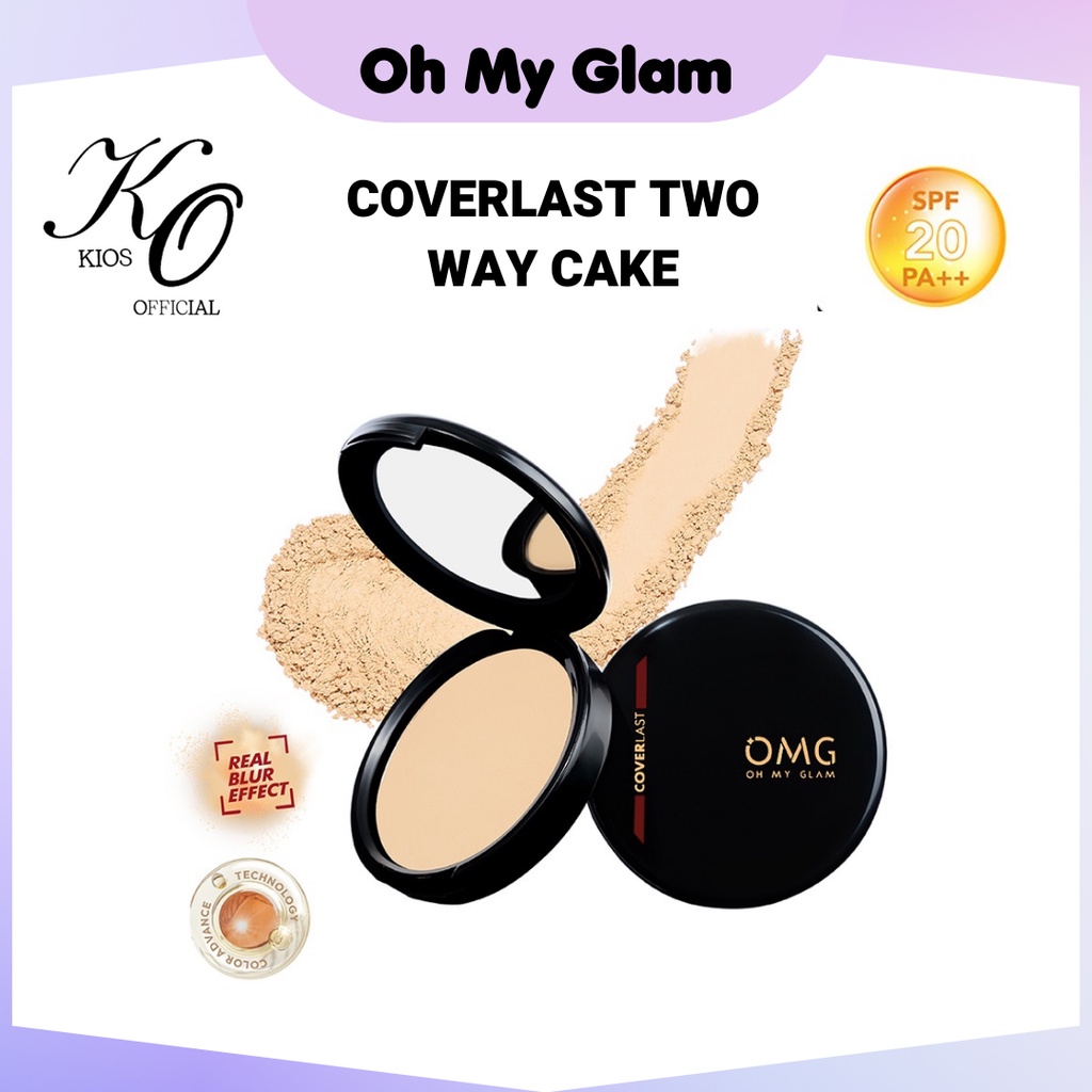 OMG Oh My Glam Coverlast Two Way Cake SPF 20 PA+++