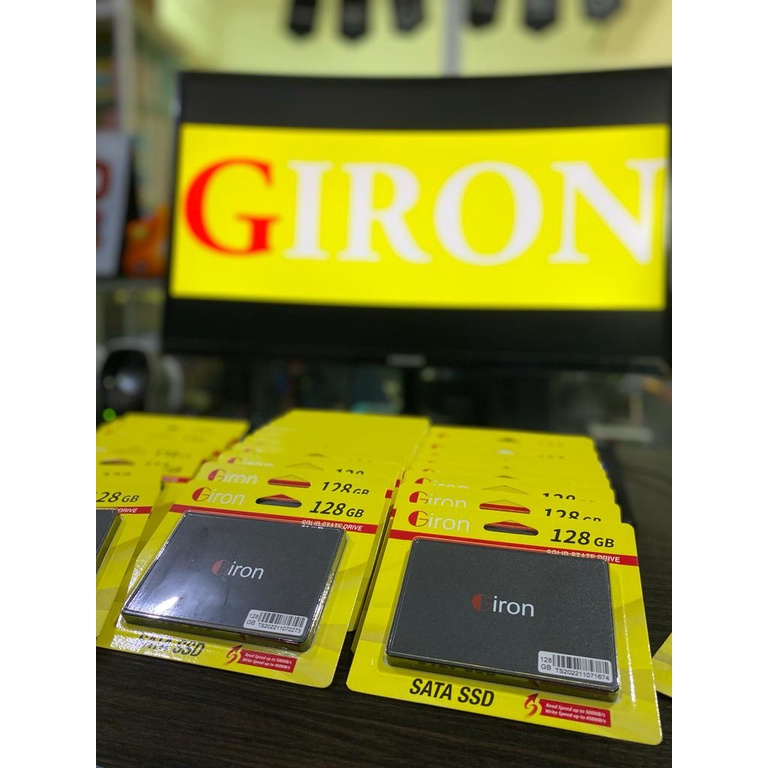 SSD Giron 128GB Sata III Speed Up to 500Mbps