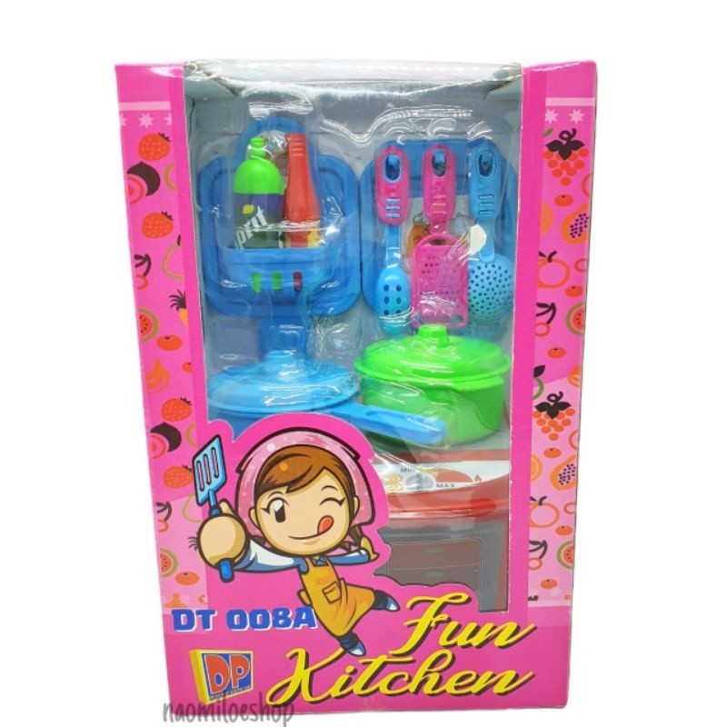 Mainan Masak Memasak Kompor Fun Kitchen DT008A