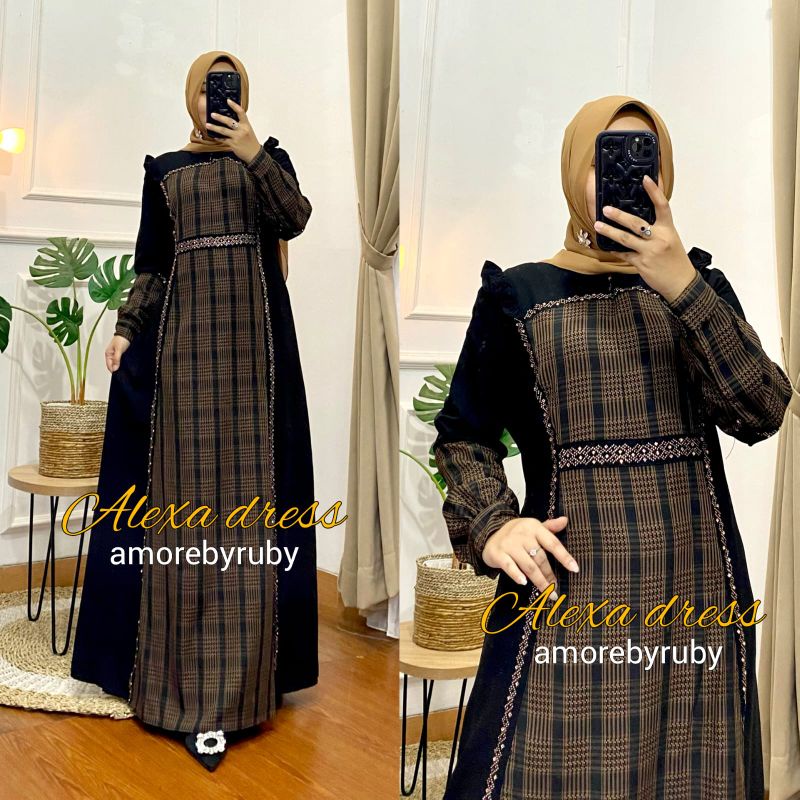 DRESS ELEGAN SUPER CANTIK/AMORE BY RUBY