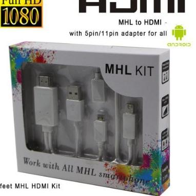 Siap Kirim Kabel MHL ( HP ke TV)