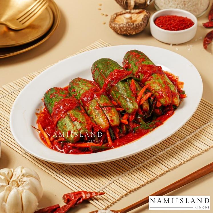 

BISA ✨COD✨ Kimchi Timun (Oisobagi Kimchi) 250 gram 