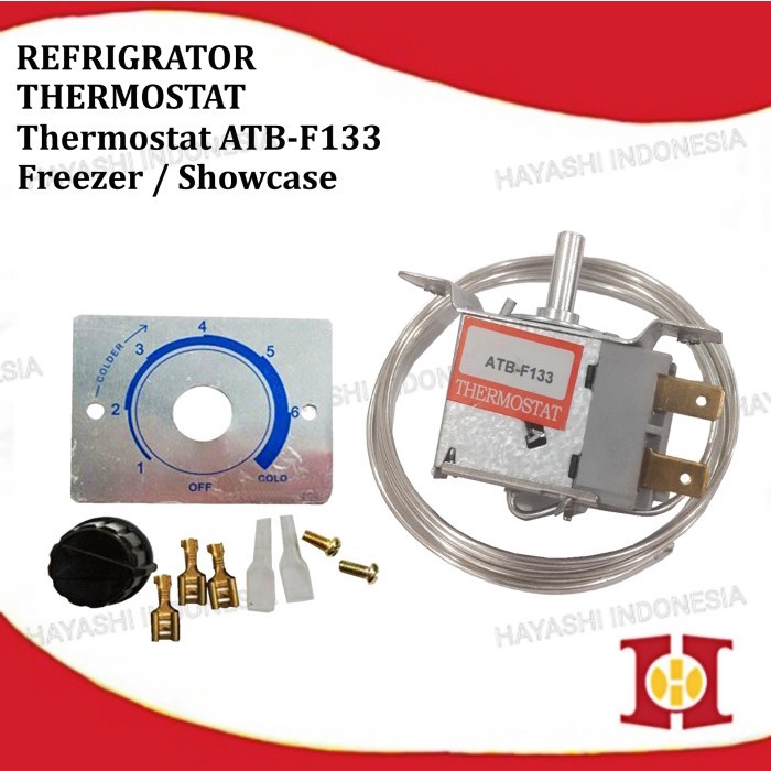 Thermostat Kulkas Freezer Pengatur Suhu Pendingin ATB 133 Refrigerator