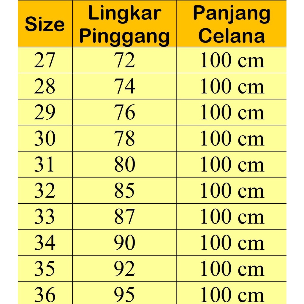 Lesta Langgeng Celana Formal Pria Dewasa Slimfit Bahan Kain Drill Warna Hitam Polos Panjang 27-36