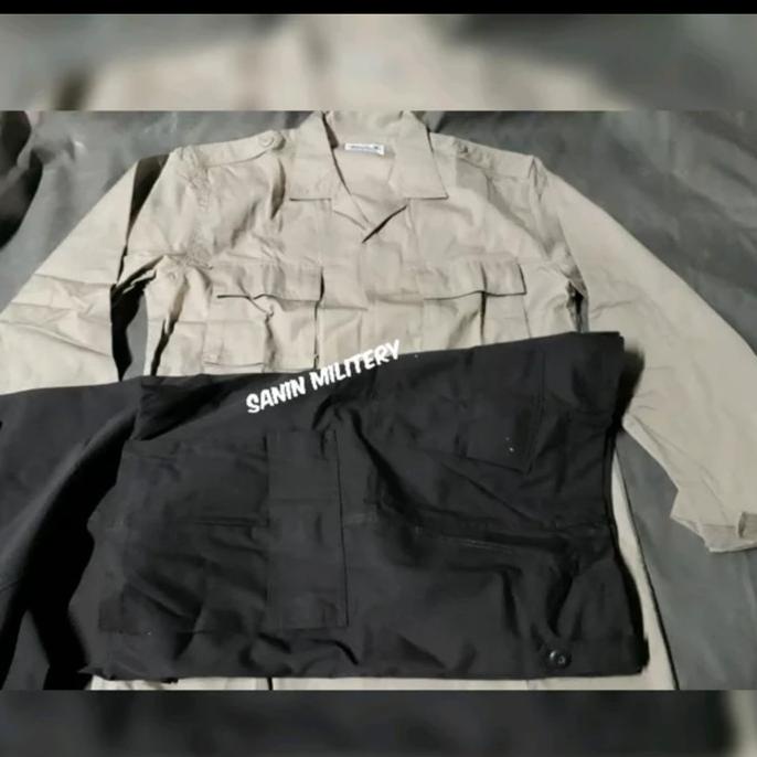 seragam pdl A1 jatah Polri/polisi/baju celana Pdlt/seragam Pdlt