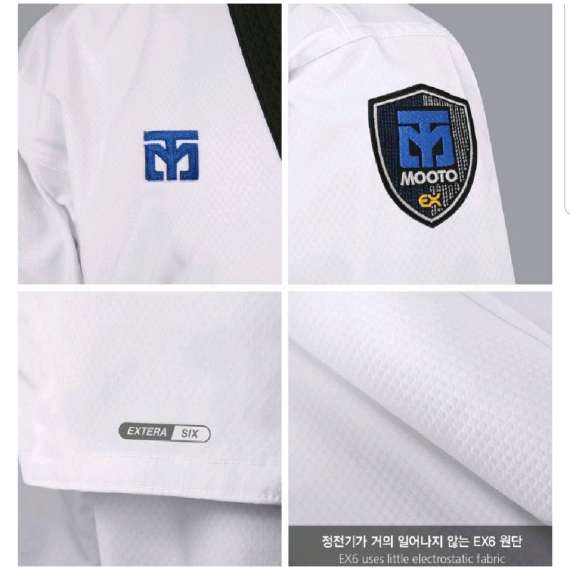 MOOTO Extera S6 TAEKWONDO Uniform / Baju Taekwondo MOOTO Extera S6