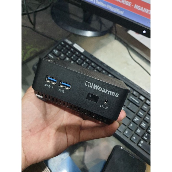 MINI PC WEARNES CELORON N3050 RAM 8GB SSD 120GB