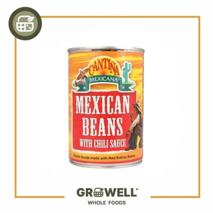 

⭐BISA COD⭐ CANTINA MEXICANA MEXICAN BEANS 410GR