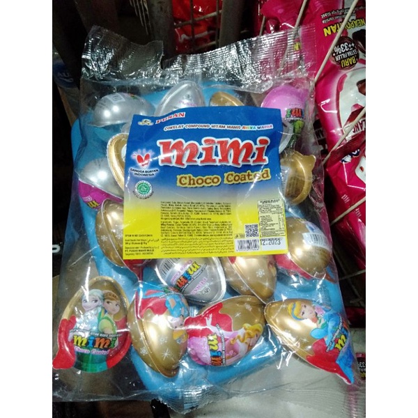 

Mimi berbentuk telur isi 20 pcs