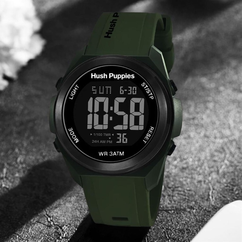 JAM TANGAN HUSH PUPIESS RUBBER DIGITAL