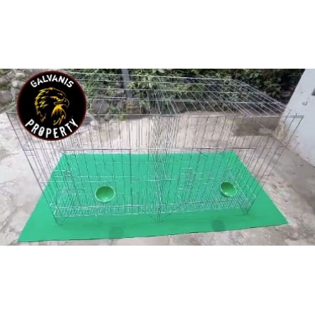 kandang ayam 2 pintu / kandang ram besi galvanis/ kandang besi / kandang galvanis / kandang kurungan