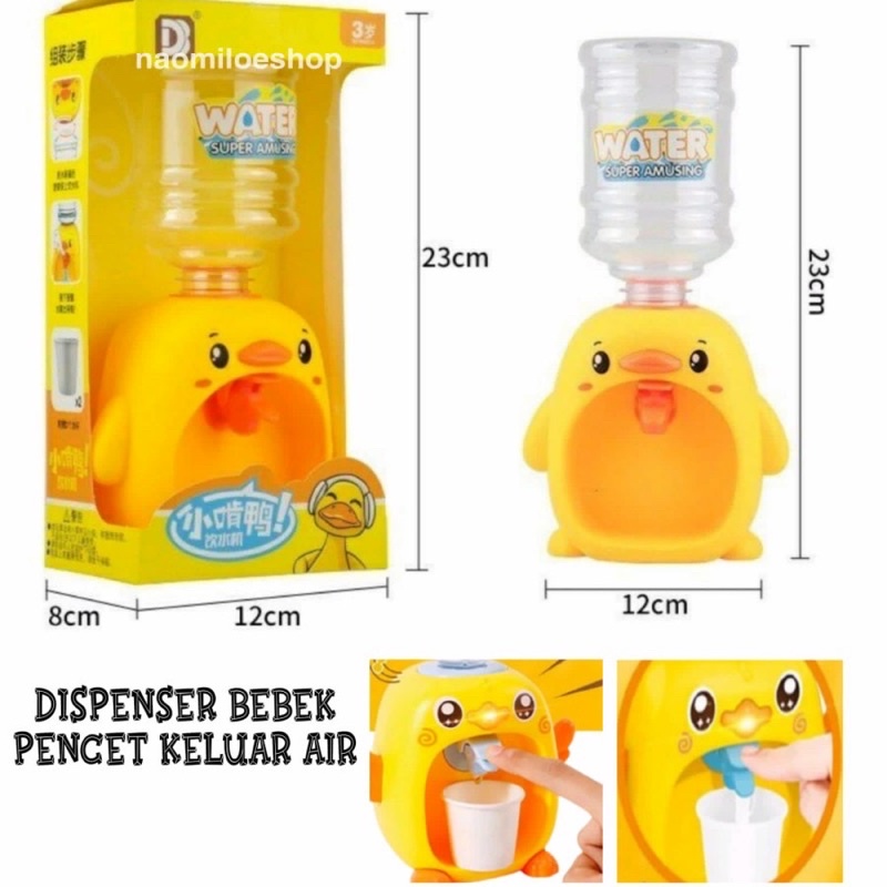 Jc Mainan Dispenser Bebek Mini / Mainan Mesin Air Minum