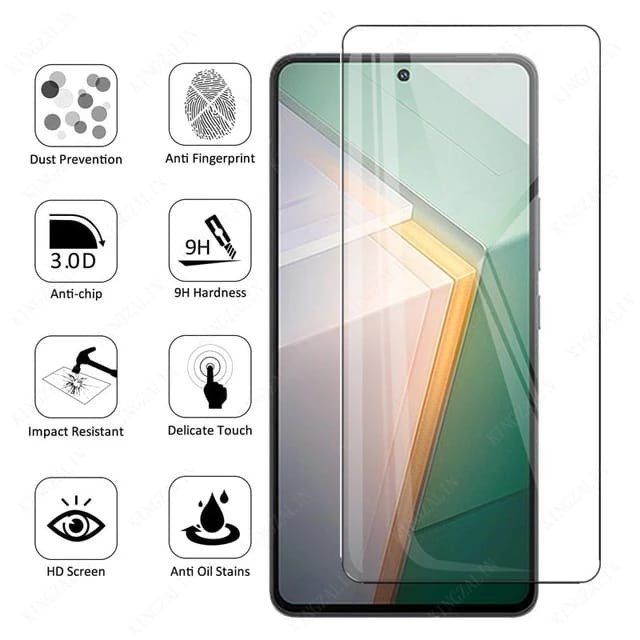 VIVO IQOO 11 5G TEMPERED GLASS CLEAR ANTI GORES KACA