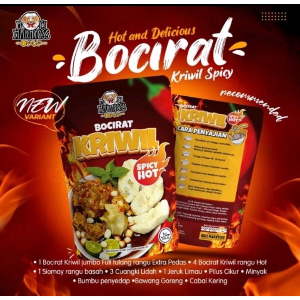 

Bicirat kriwil Hot Spicy Boci Maknyos