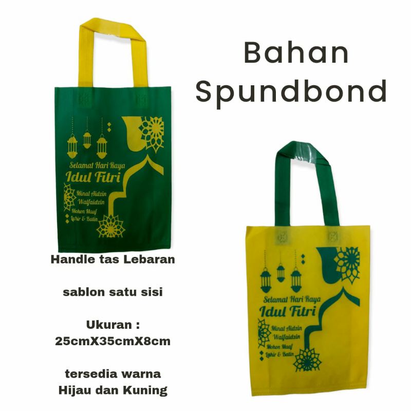 Goodie Bag Lebaran idul fitri / Tas Souvenir Idul Fitri ukuran S 25x35