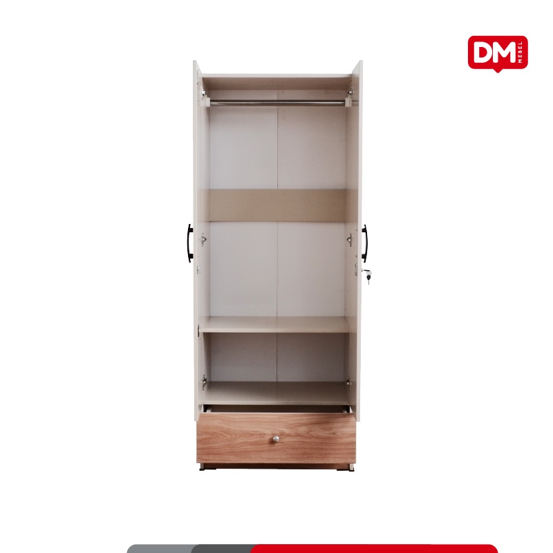 Lemari UPVC Pintu 2 Aleandra - DM Mebel