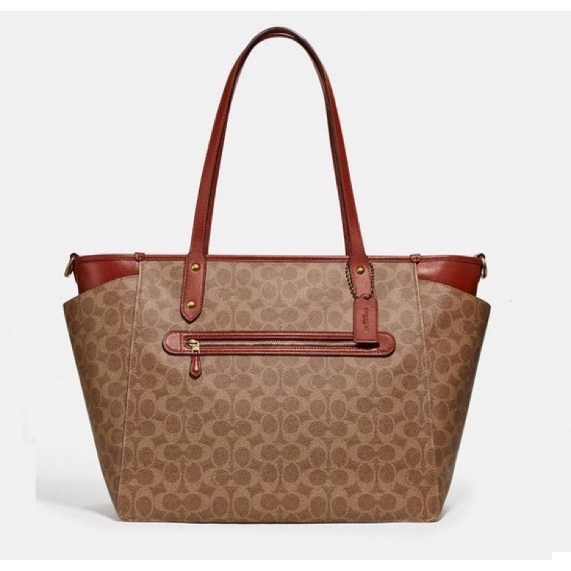 Coach Baby Bag In Signature Canvas (C79958)