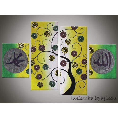 

Lukisan Kaligrafi - Lukisan Kaligrafi Allah Muhammad Lk107 - Xlxcdriyoni