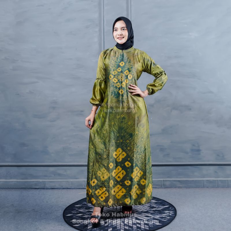 GAMIS JUMPUTAN PALEMBANG ASLI SUTRA SILK