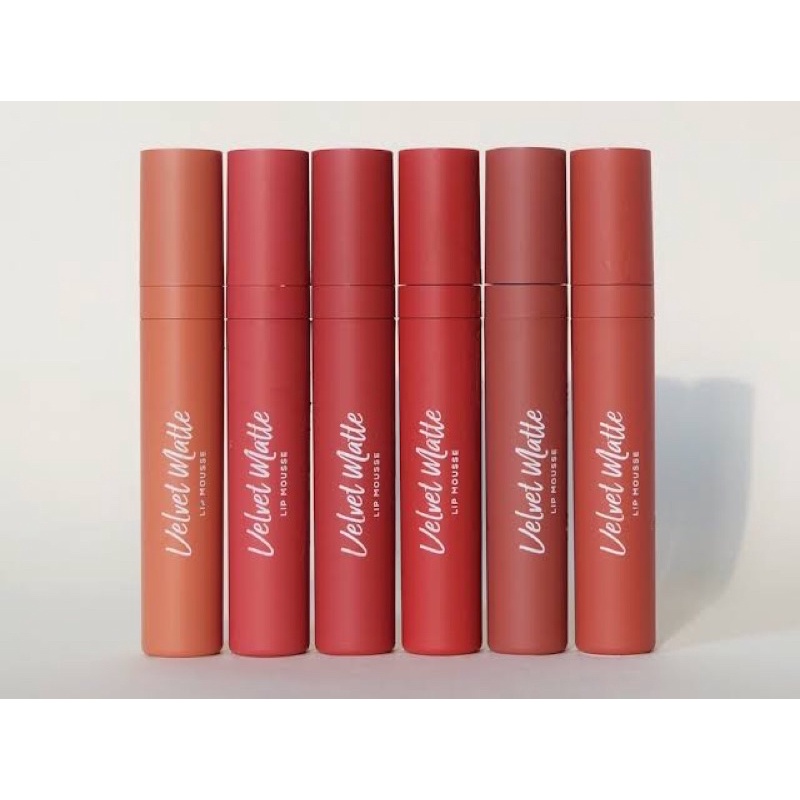 wardah velvet matte lip cream