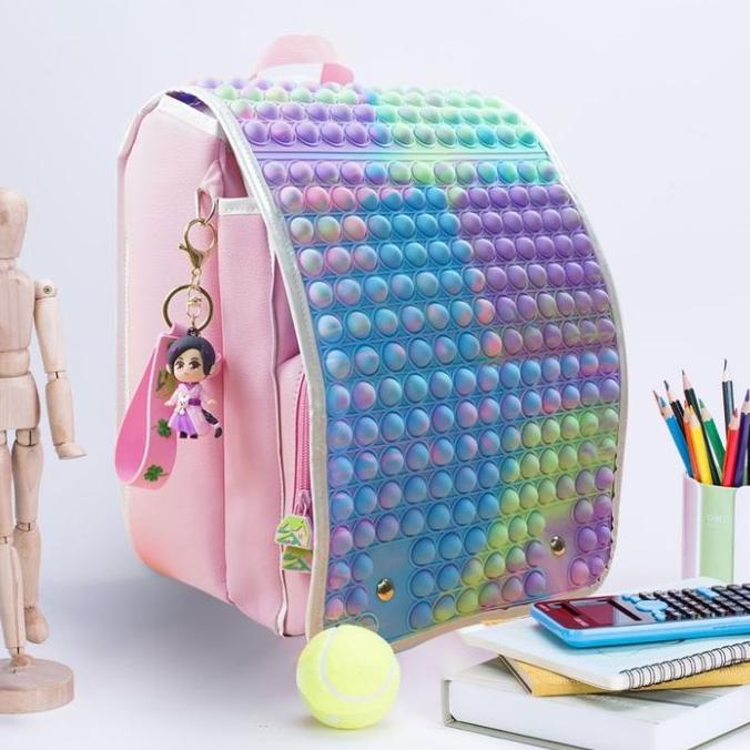 Tas Ransel Anak Pop It Backpack Anak Premium Viral